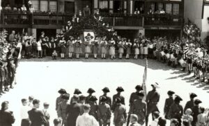 1945: Trommler und Pfeiffer Treffen (Aarberg, Bern, Burgdorf, Laupen)