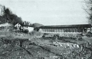 1940: Rodungen beim späteren Springplatz